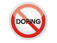 Bild zeigt ein Stopschild mit dem Wort "Doping"