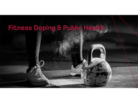 Plakat Fitness Doping and Public Health