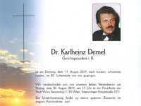 Parte Dr. Karlheinz Demel